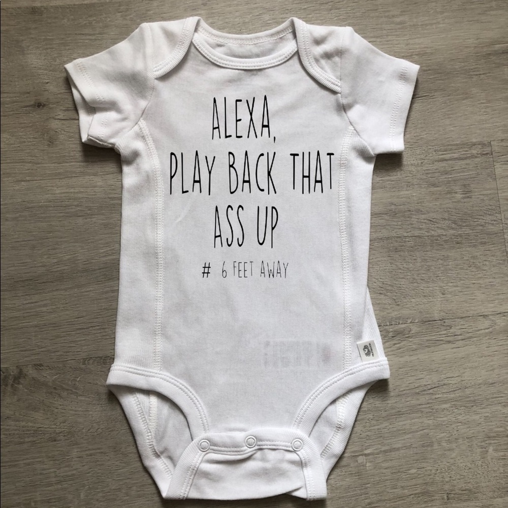 Custom Social Distancing Onesie